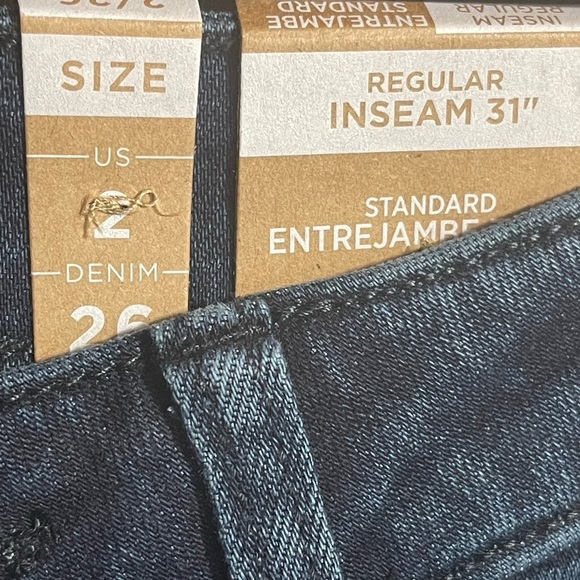 prAna The Sienna Skinny Jean in Deep Blue Size 2 (Regular Inseam) NWT - Picture 9 of 10